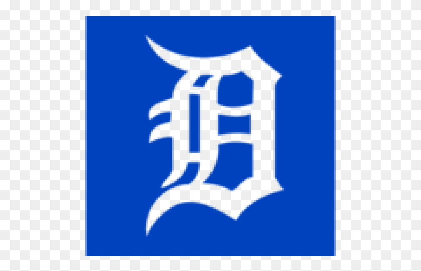 503x481 Детройт Тайгерс Старый Английский D, Текст, Логотип, Символ Hd Png Скачать