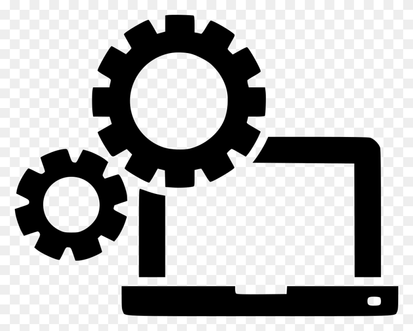 980x772 Development Icon, Machine, Gear, Cross HD PNG Download