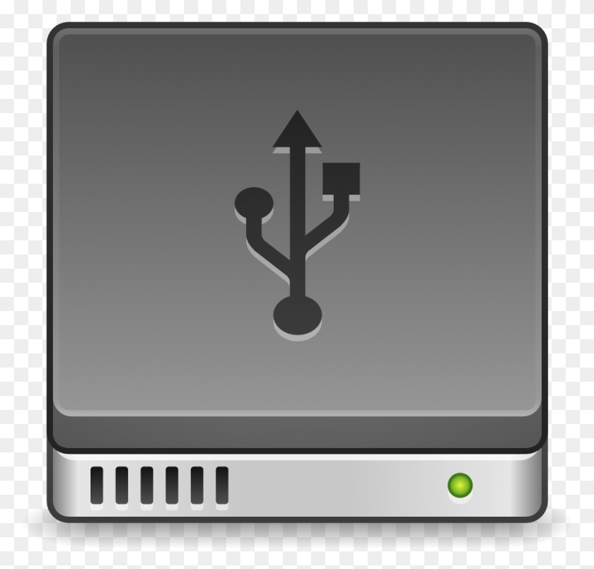 939x897 Devices Drive Harddisk Usb Icon Disco Duro Externo Icono, Electronics, Cross, Symbol HD PNG Download