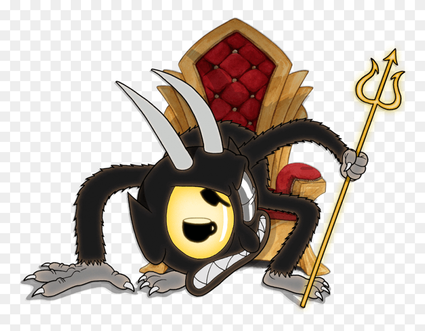 968x736 Devil Cuphead The Devil, Wasp, Bee, Insect HD PNG Download