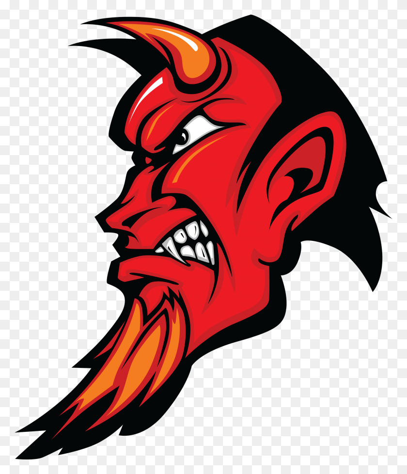 2037x2400 Devil Devil Mascot, Graphics, Modern Art HD PNG Download