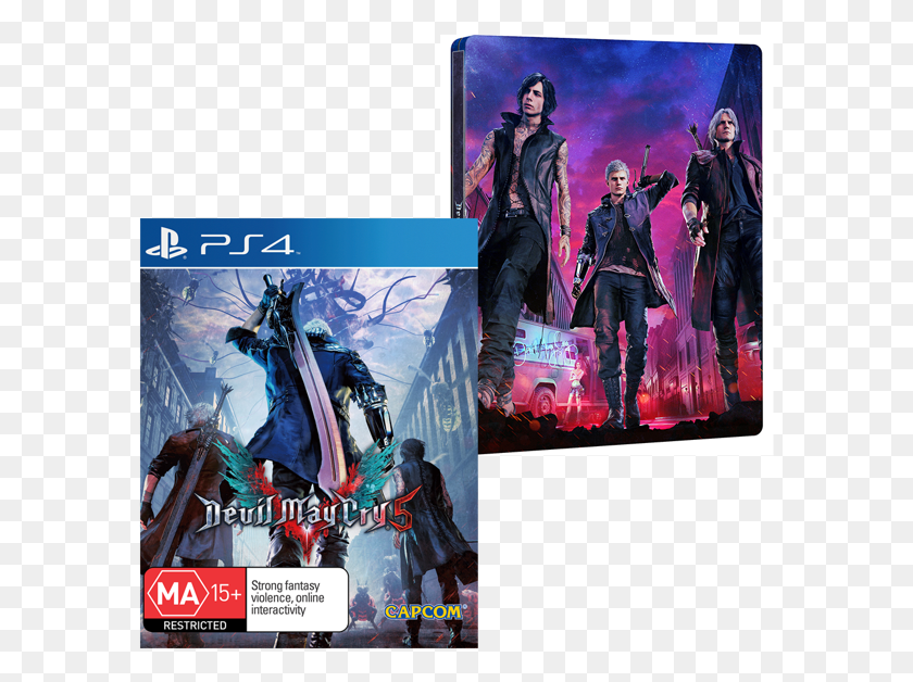 585x568 Devil May Cry 5 Deluxe Edition, Person, Human, Final Fantasy HD PNG Download