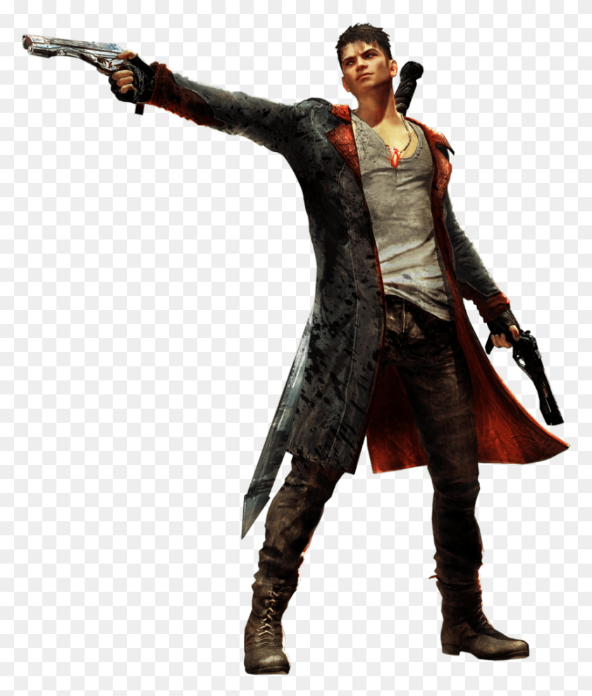 859x1023 Devil May Cry Clipart Render Devil May Cry, Clothing, Apparel, Person HD PNG Download