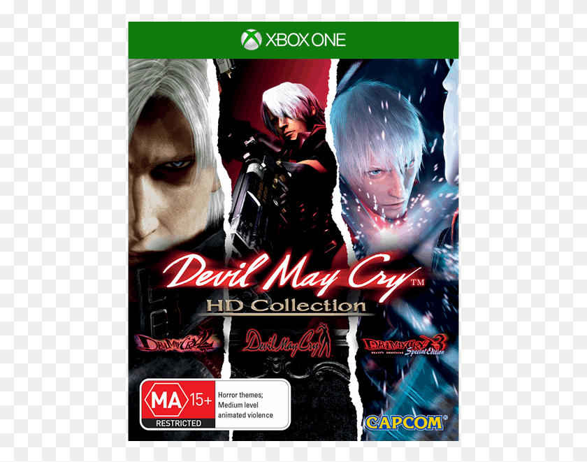 475x601 Descargar Png Devil May Cry Collection Devil May Cry Collection, Xbox One, Publicidad, Cartel, Flyer Hd Png