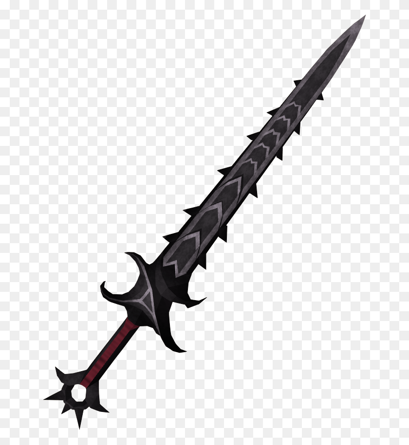 664x855 Devil Tail Font Weapon, Sword, Blade, Weaponry HD PNG Download