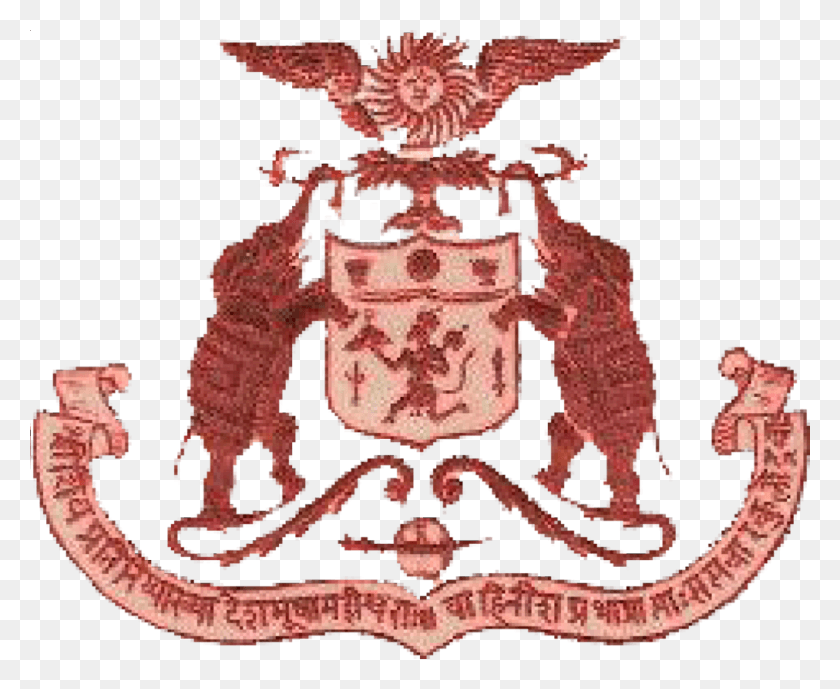 1024x826 Dewas Coat Of Arms, Rug, Armor HD PNG Download