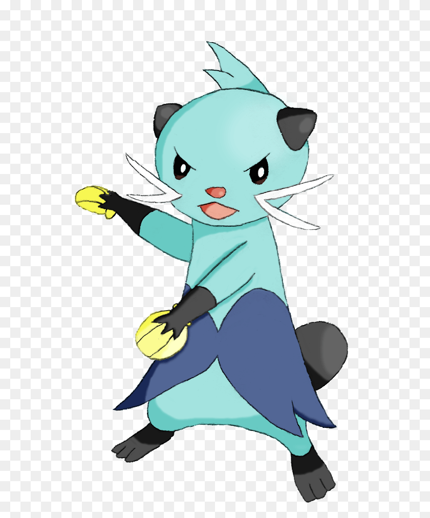 550x952 Dewott Dewott De Dibujos Animados, Gráficos, Mamíferos Hd Png