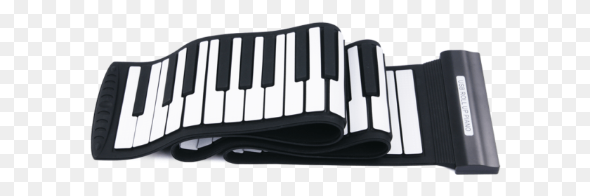 586x220 Descargar Png Dhl Free Ship Roll Up Piano 88 Teclas Karaoke Teclado Midi De Silicona Plegable, Electrónica Hd Png
