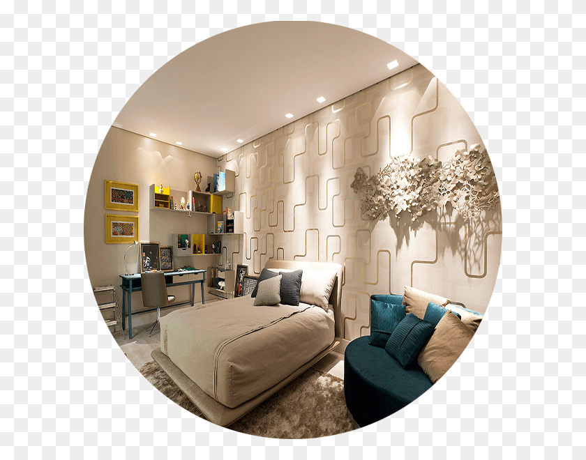 600x600 Di 10png Interior Design, Bedroom, Room, Indoors HD PNG Download