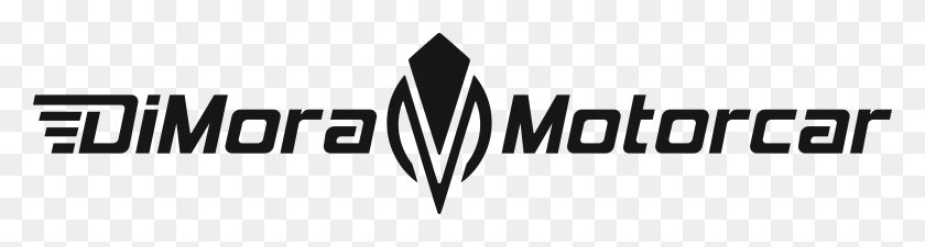 5000x1061 Di Mora Motorcar Logo Emblem, Text, Alphabet, Symbol HD PNG Download