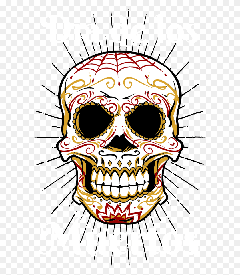 600x903 Dia De Los Muertos Mexican Dead Sugar Skull, Gafas De Sol, Accesorios, Accesorio Hd Png