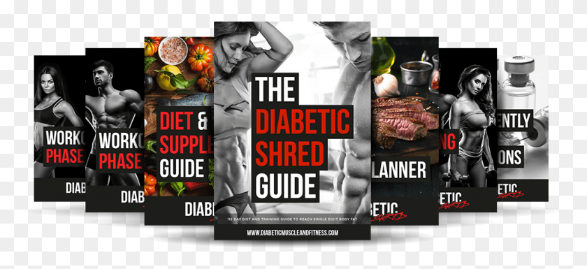 963x402 Diabetic Bodybuilding Cutting Plan Flyer, Person, Human, Poster HD PNG Download