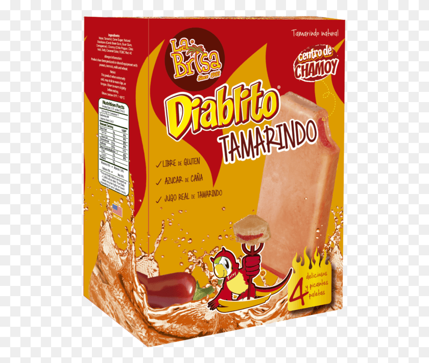 518x651 Diablito Tamarindo Chocolate, Food, Plant, Snack HD PNG Download