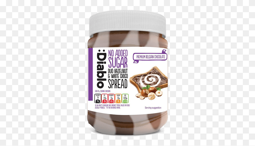 269x421 Diablo Duo Hazelnut Amp White Chocolate Hazelnut Spread Diablo Duo Hazelnut Amp White Choco Spread, Flyer, Poster, Paper HD PNG Download