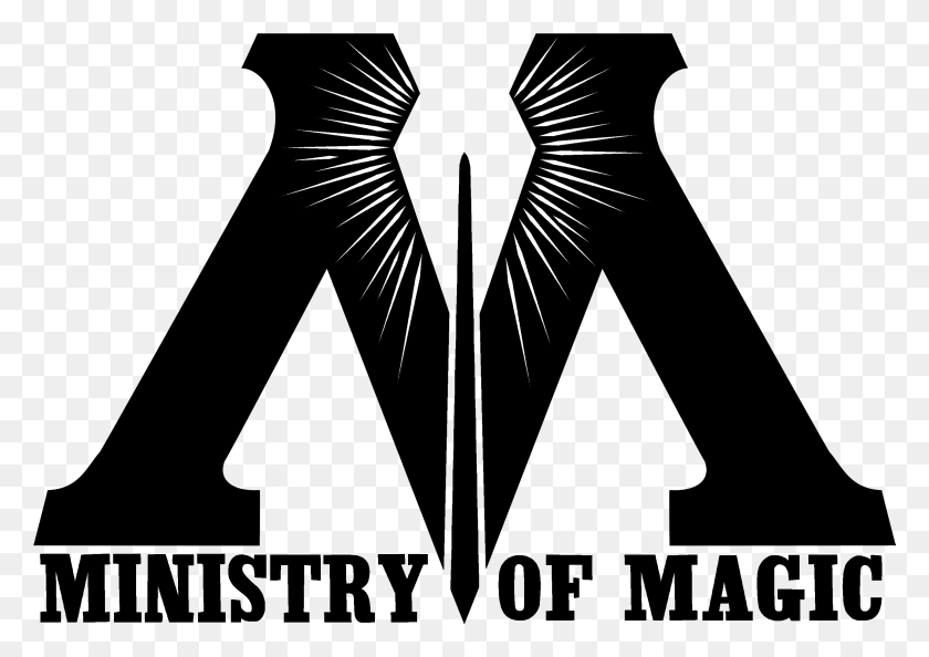 2883x1974 Логотип Министерства Магии Гарри Поттера, Лук, Цветок Png Скачать