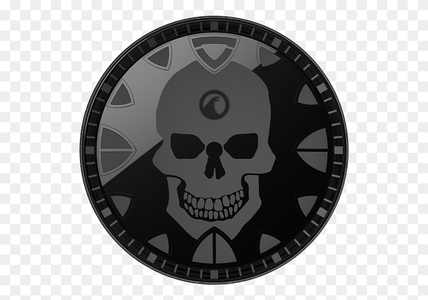 529x529 Dial 9 Black Skull Price Skull, Clock Tower, Tower, Architecture HD PNG Download