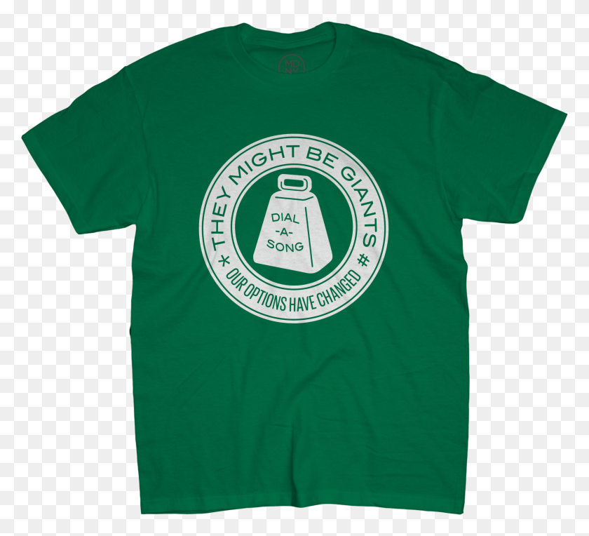 2312x2089 Dial A Song Green T Shirt Dialasong 20 Years Of They Might Be Giants, Clothing, Apparel, T-shirt HD PNG Download