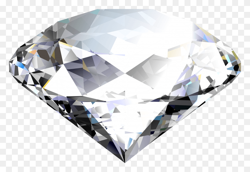 3877x2576 Diamond Clipart Brilliant Cut Diamond Transparent Background, Gemstone, Jewelry, Accessories HD PNG Download