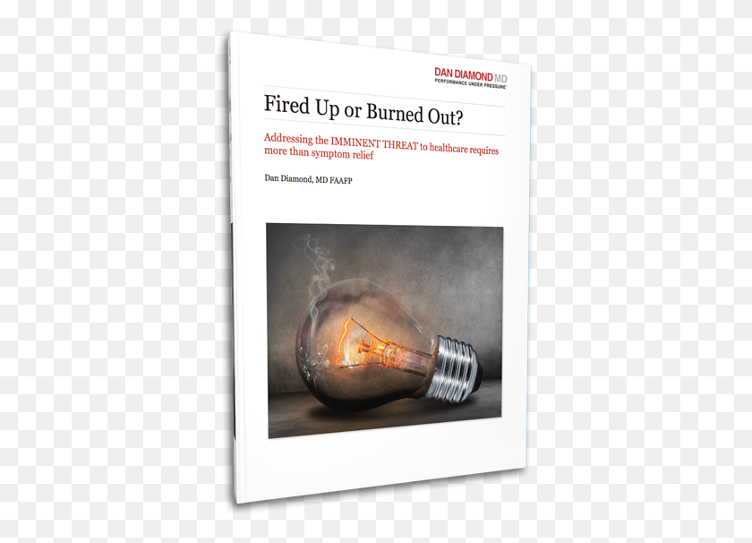 359x546 Diamond Healthcare Burnout White Paper Cover Rotated Incandescent Light Bulb, Light, Lightbulb, Bullet HD PNG Download