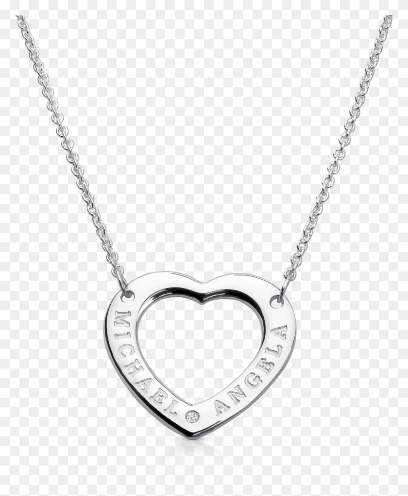 969x1197 Бриллиантовое Сердце Ожерелье, Кулон, Медальон, Ювелирные Изделия Hd Png Скачать