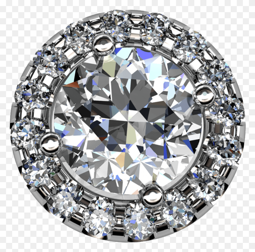 783x773 Diamond Stone, Gemstone, Jewelry, Accessories Descargar Hd Png