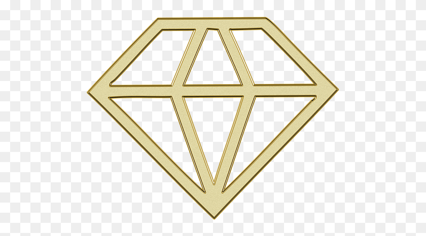 503x406 Diamond Stone Precious Jewelry Gems Diamond Gold, Symbol, Star Symbol HD PNG Download