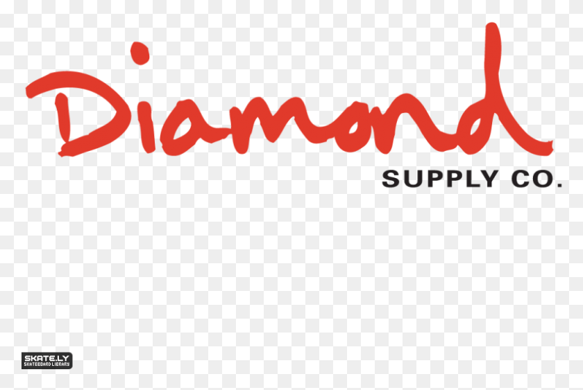 796x514 Логотип Diamond Supply Co, Текст, Бордовый, Рот Hd Png Скачать