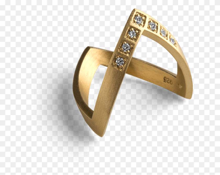 637x609 Diamond V RingTitle Diamond V Ring Ring, Jewelry, Accessories, Accessory HD PNG Download