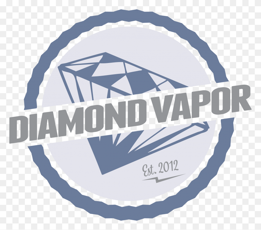 2577x2252 Diamond Vapor Diamond Vapor Logo, Label, Text, Sticker HD PNG Download