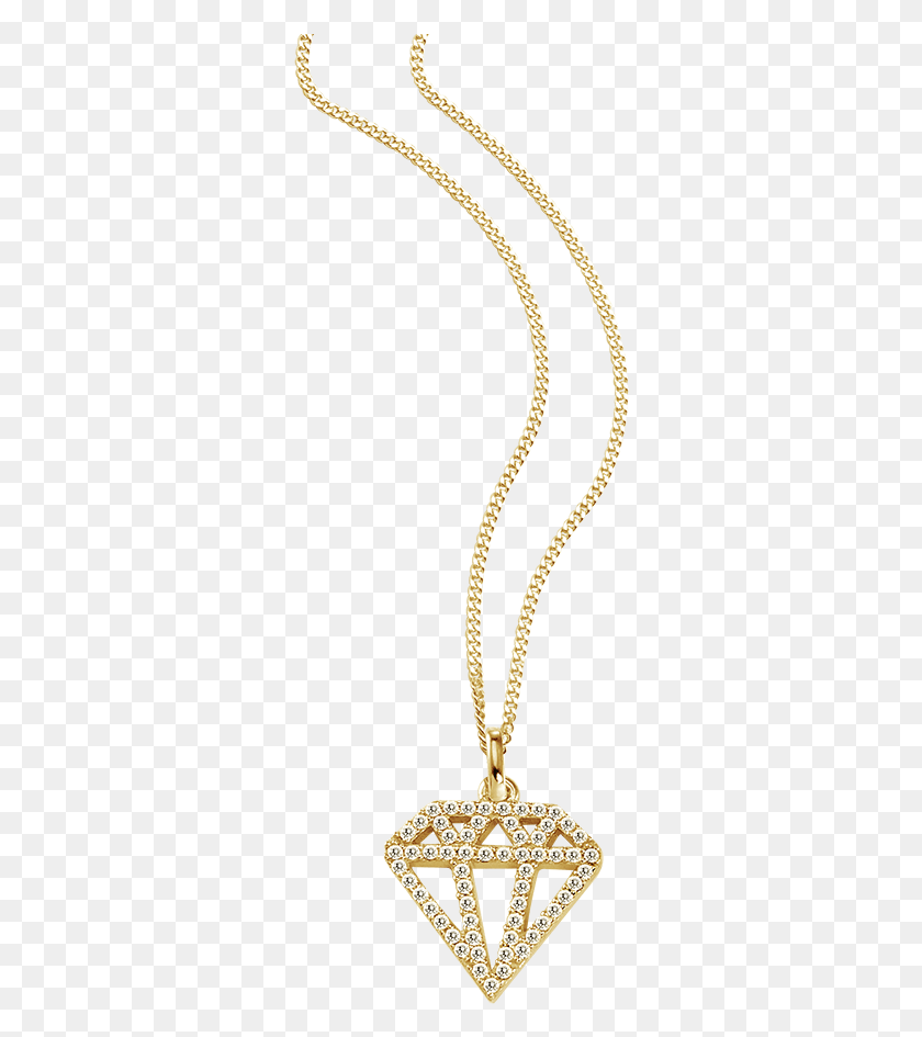 306x885 Бриллианты - Медальон Лучшего Друга Девушки39, Ожерелье, Ювелирные Изделия, Аксессуары Hd Png Скачать
