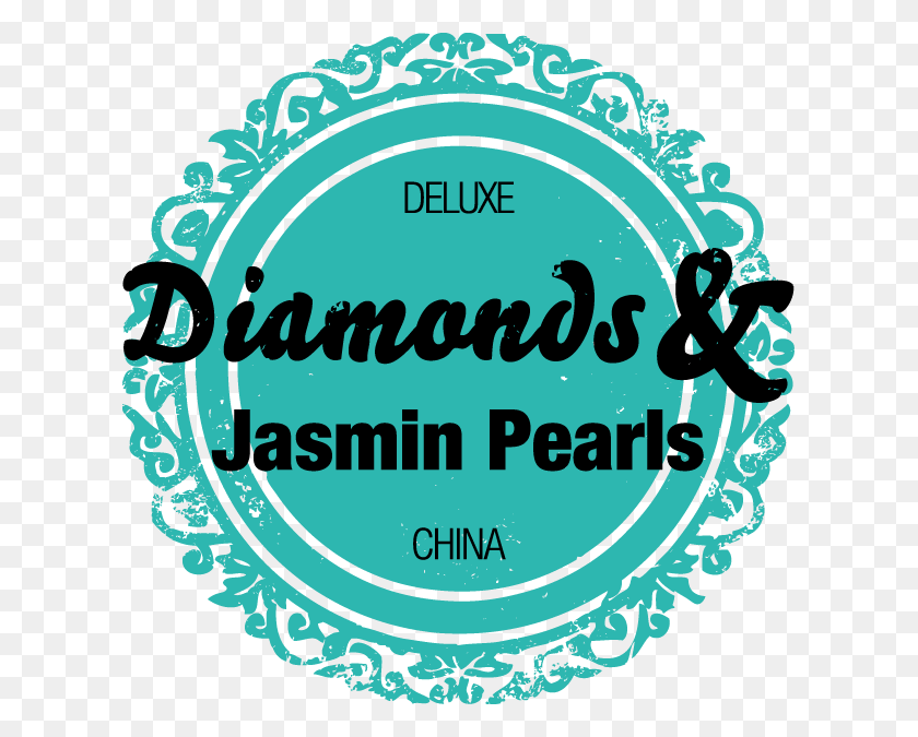 615x615 Diamondsampjasminpearls Circle, Label, Text, Sticker HD PNG Download