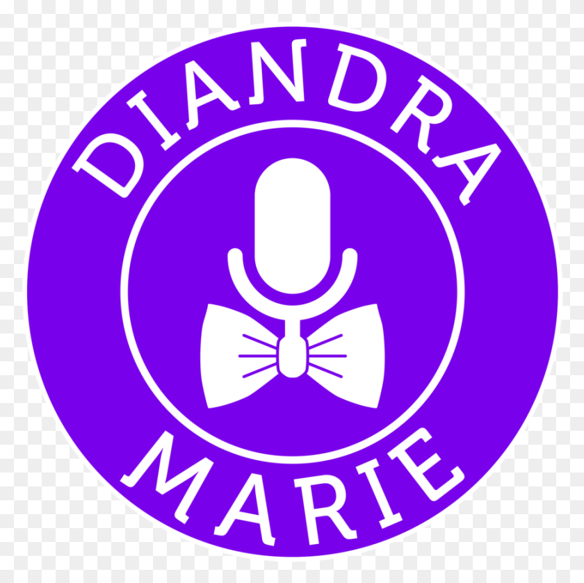 870x869 Diandra Marie Logo Circle, Symbol, Trademark, Label HD PNG Download