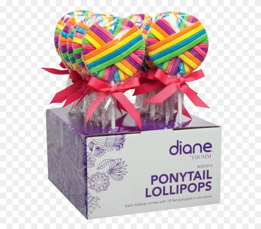 588x678 Diane Ponytail Lollipop Display Box, Food, Sweets, Confectionery HD PNG Download