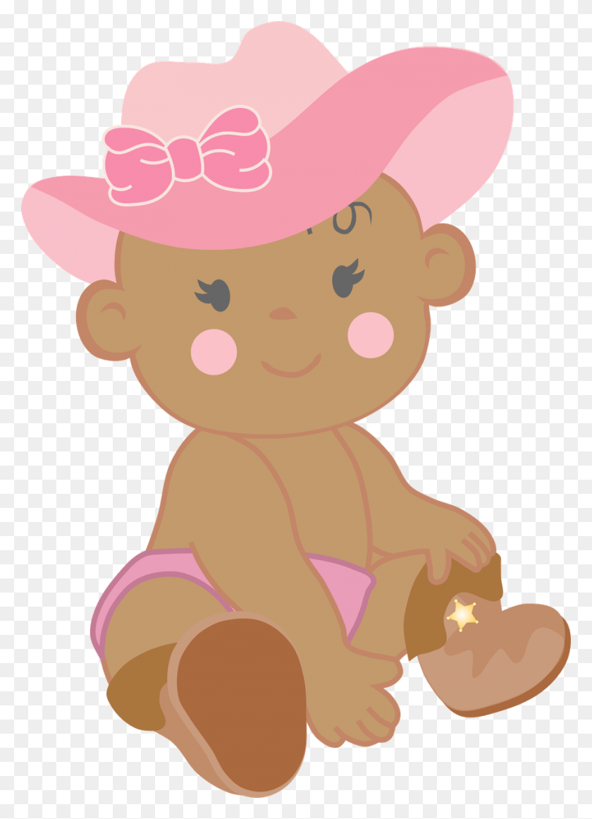 900x1271 Diapers Clipart Diaper Party Cowgirl Baby Shower Clipart, Cupid HD PNG Download