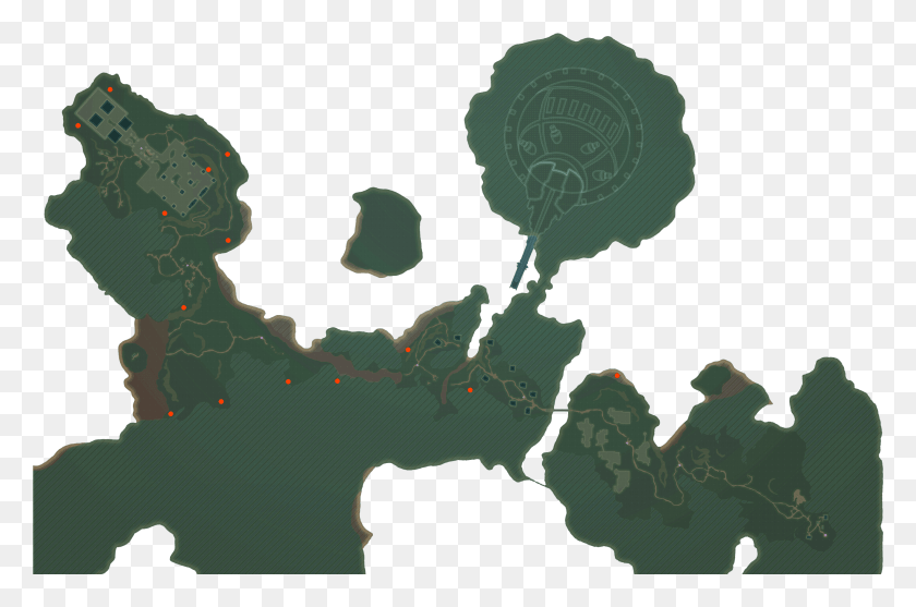 2818x1798 Diaphran Archipelago With Stone Tablets Spots, Map, Diagram, Plot HD PNG Download