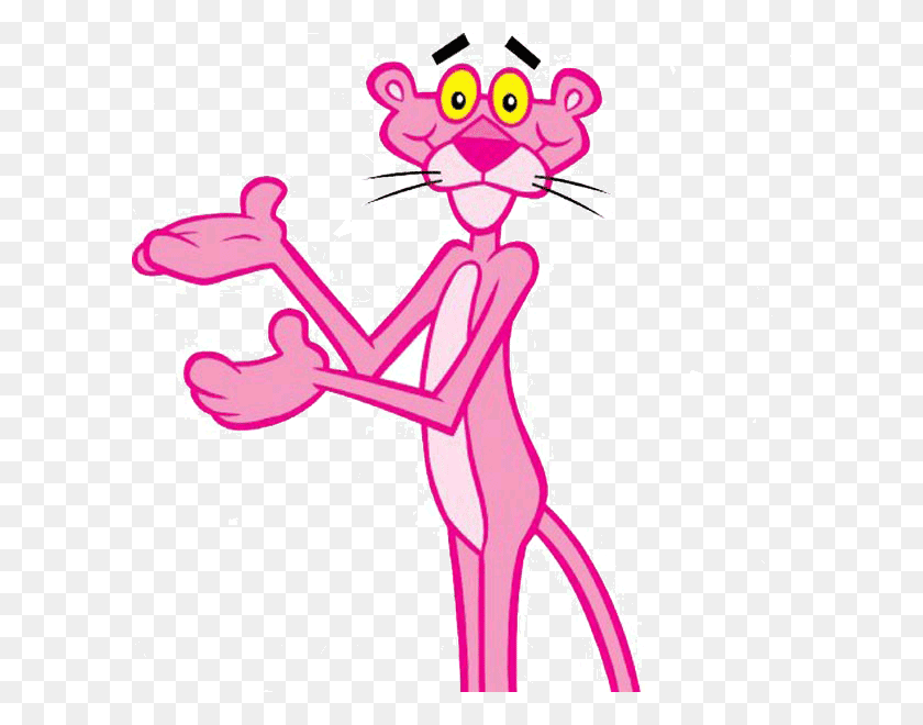 600x600 Dibujitos Animados Pink Panther M, Graphics, Animal Hd Png