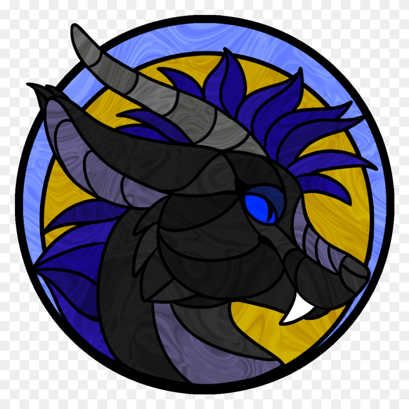 1126x1126 Dibujo Cara, Stained Glass, Dragon HD PNG Download