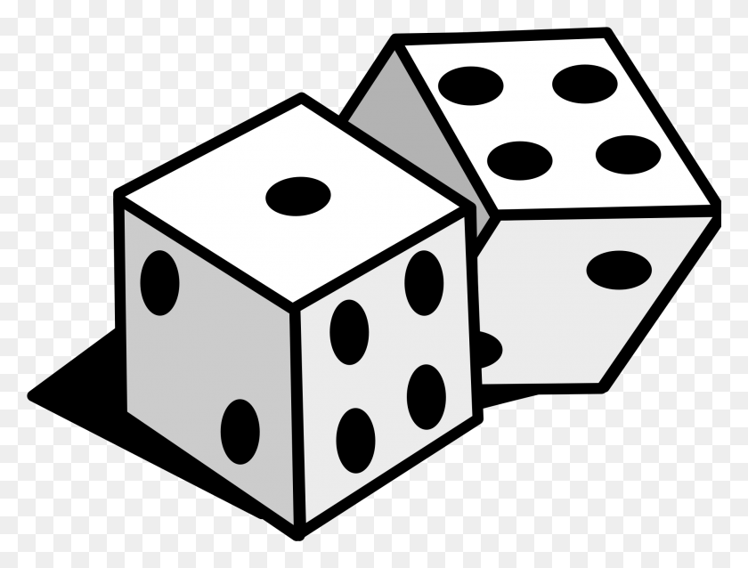 2001x1484 Dice Clipart Svg Dice Svg, Game HD PNG Download