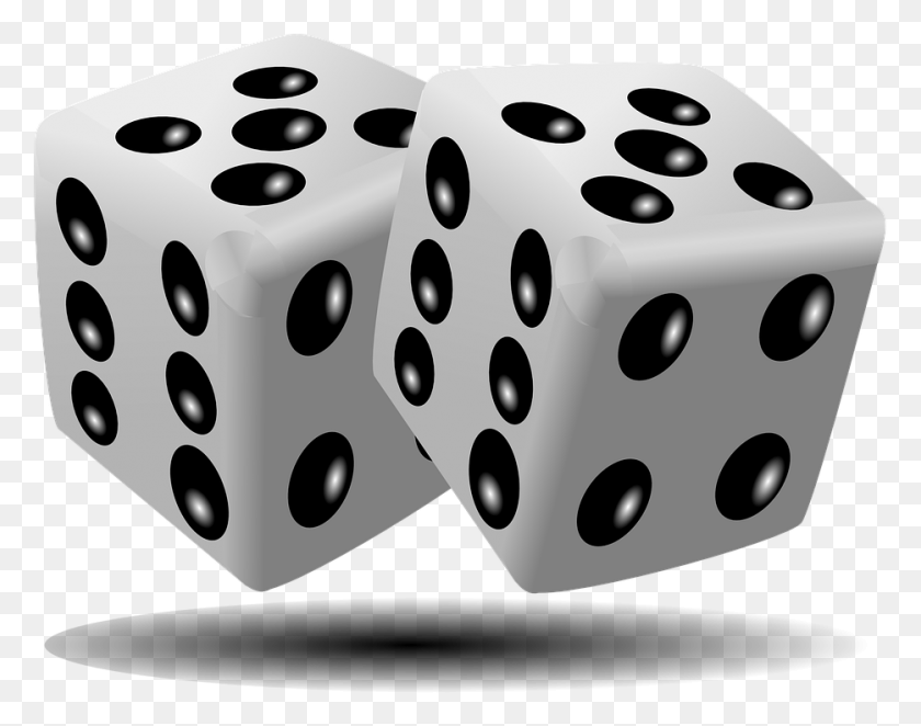934x721 Dices Game Gambling Cubes Numbers Luck Random Dice HD PNG Download