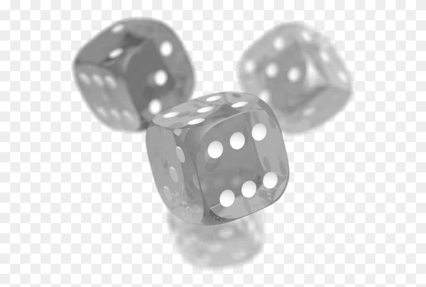 562x506 Dices Grey Portable Network Graphics, Dice, Game, Lamp HD PNG Download