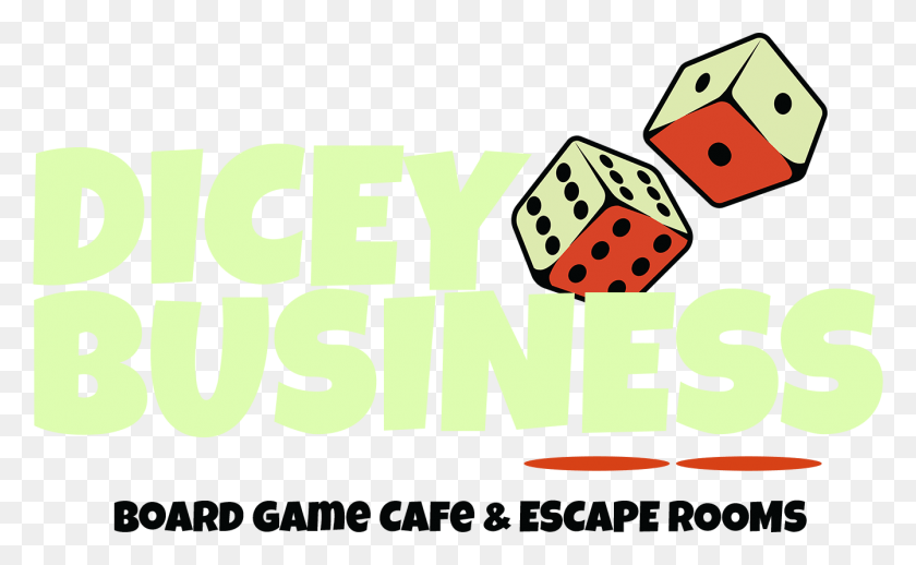 1342x789 Dicey Business Logo Dice, Game, Text, Alphabet HD PNG Download