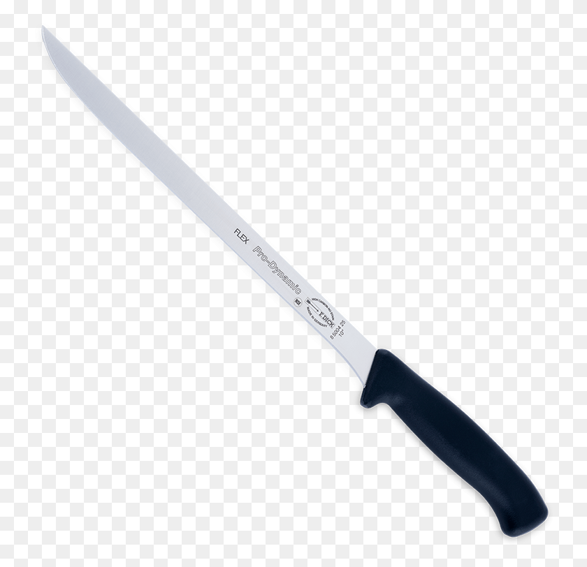 745x752 Dick 10 Flexible Ham Knife Steel Knife Sharpener, Weapon, Weaponry, Blade HD PNG Download