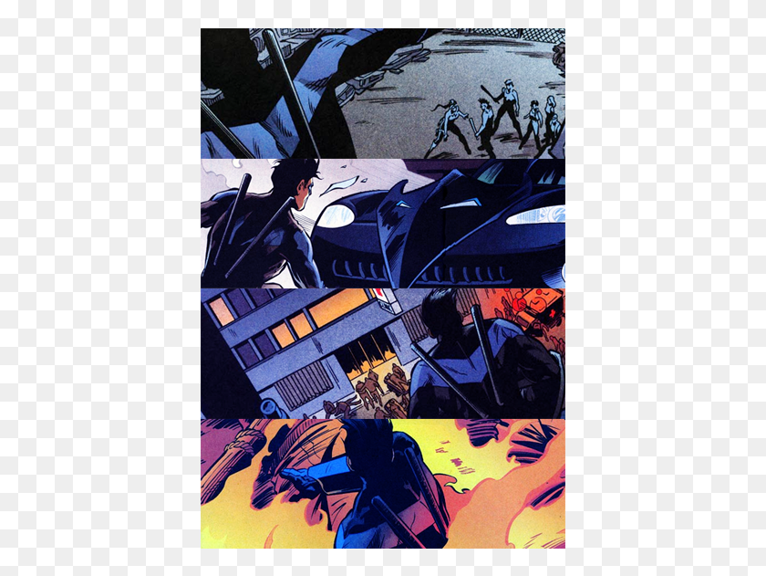 401x571 Descargar Png Dickgrayzon Dick Grayson Nightwing Comics Cola De Cómic, Batman, Persona, Humano Hd Png