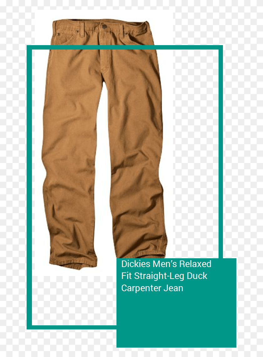 671x1079 Dickies Men39s Relaxed Fit Straight Leg Duck Carpenter Pantalones Carpintero, Pants, Clothing, Apparel HD PNG Download
