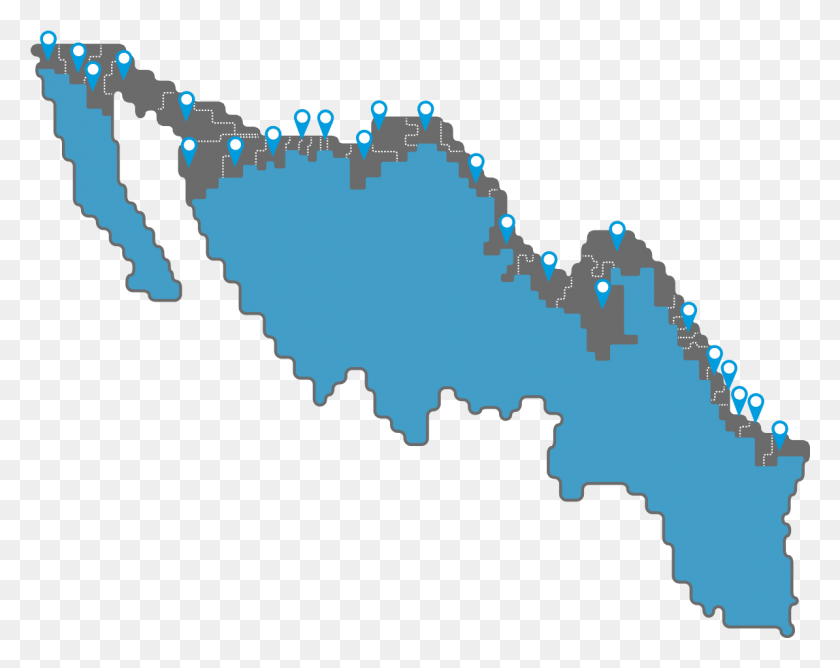 1194x931 Dictemen Mapa Mapa Mexico En Negro, Plot, Map, Diagram Hd Png