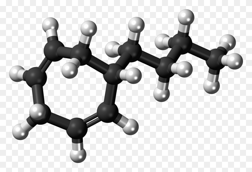 1875x1236 Descargar Png Dictyopterene C39 Molécula Bola Molécula, Esfera, Red, Hd Png