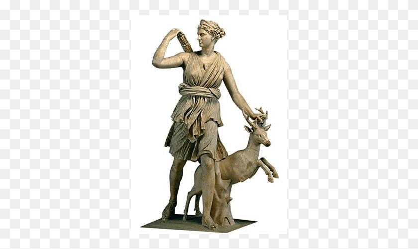 315x441 Descargar Png / Artemisa, Estatua, Escultura Hd Png