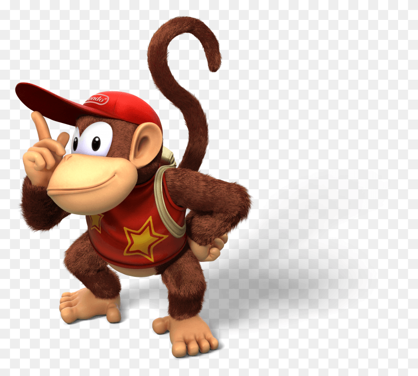 2688x2398 Diddy Kong Donkey Kong Country Tropical Freeze Diddy Kong Hd Png