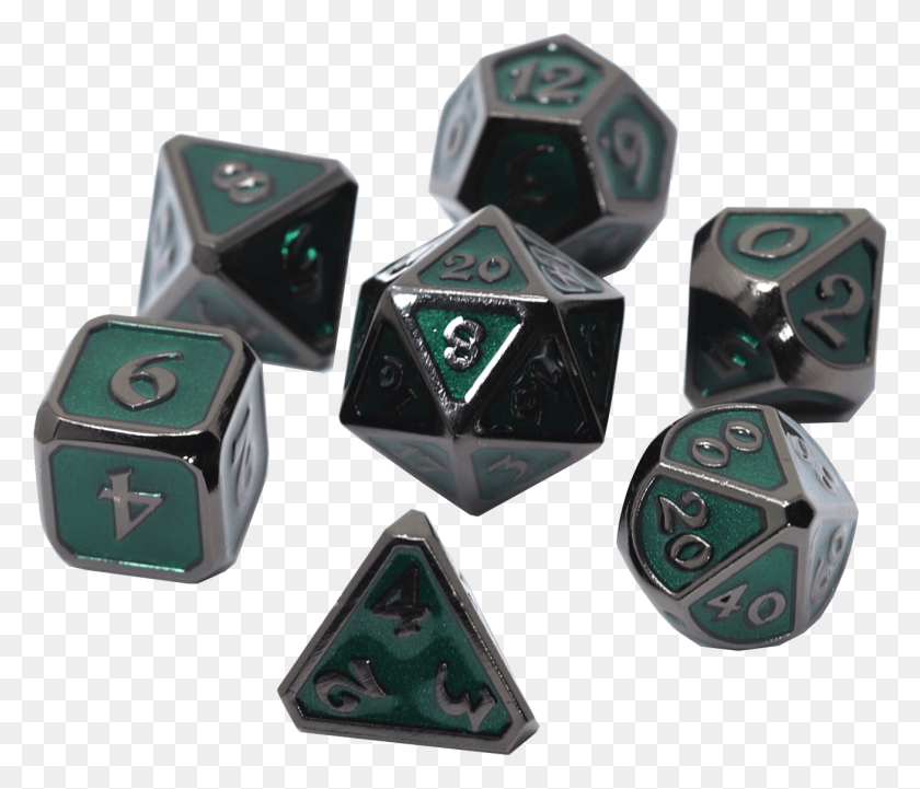 1308x1110 Die Hard Dice 7 Die Set Mythica Sinister Emerald Dice, Game, Wristwatch, Mobile Phone HD PNG Download