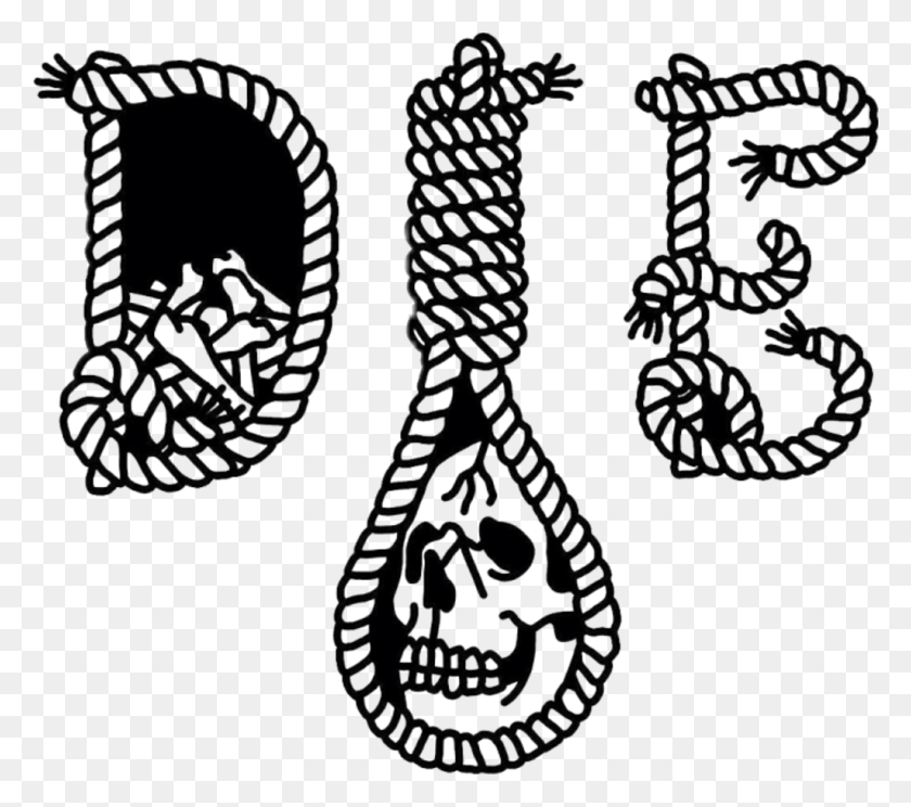 1024x898 Die Sticker Skull Noose, Nature, Outdoors, Night HD PNG Download